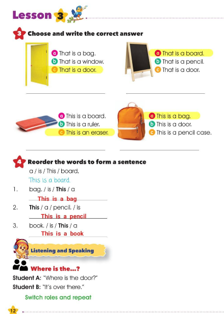 حل تمارين كتاب الانجليزي6 حل تمارين كتاب الانجليزي6